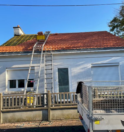 Rénovation de toiture en tuiles